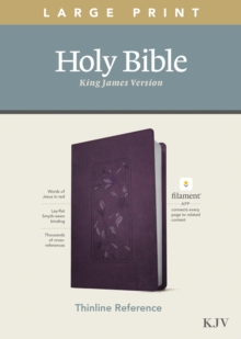 Image for KJV Large Print Thinline Reference Bible, Filament Edition