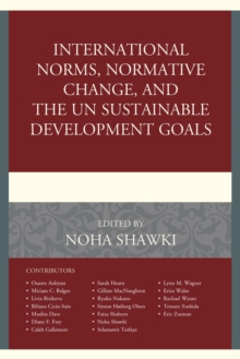 Image for International norms, normative change, and the UN sustainable development goals
