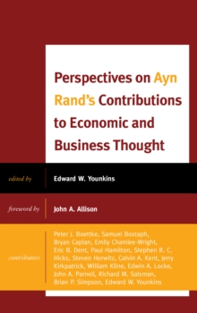 Image for Perspectives on Ayn Rand's Contributions to Economic and Business Thought