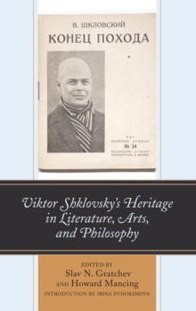 Image for Viktor Shklovsky's Heritage in Literature, Arts, and Philosophy