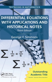 Image for Differential equations with applications and historical notes