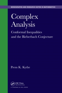Image for Complex analysis: conformal inequalities and the Bieberbach conjecture