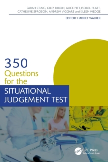 Image for 350 questions for the situational judgement test