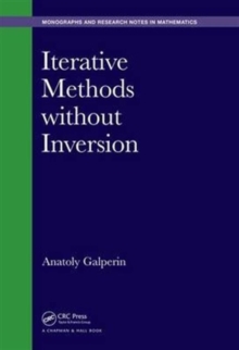 Image for Iterative methods without inversion