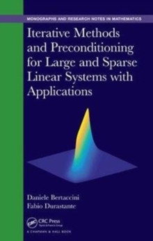 Image for Iterative methods and preconditioning for large and sparse linear systems with applications