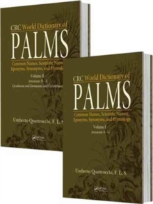 Image for CRC world dictionary of palms  : common names, scientific names, etymology