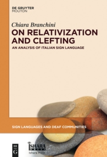 Image for On Relativization and Clefting: An Analysis of Italian Sign Language