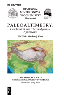 Image for Paleoaltimetry: Geochemical and Thermodynamic Approaches