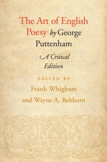Image for Art of English Poesy, Critical Edition