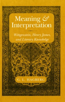 Image for Meaning and Interpretation