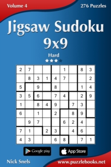 Image for Jigsaw Sudoku 9x9 - Hard - Volume 4 - 276 Puzzles