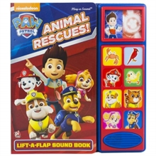 Image for Nickelodeon PAW Patrol: Animal Rescues! Lift-a-Flap Sound Book