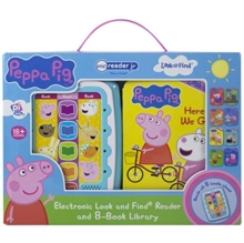 Image for Peppa Pig: Me Reader Jr Electronic Look and Find Reader and 8-Book Library Sound Book Set