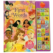 Image for First words  : point, match, listen, and learn!