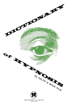Image for Dictionary of hypnosis