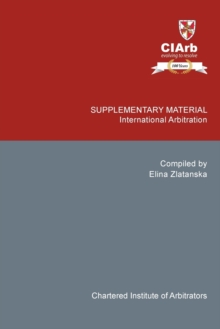 Image for Supplementary Material : International Arbitration