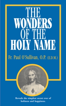 Image for The Wonders of the Holy Name