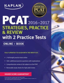 Image for Kaplan PCAT 2016-2017 Strategies, Practice, and Review with 2 Practice Tests : Online + Book
