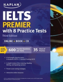 Image for IELTS Premier with 8 Practice Tests : Online + Book + CD