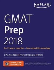 Image for GMAT Prep 2018 : 2 Practice Tests + Proven Strategies + Online