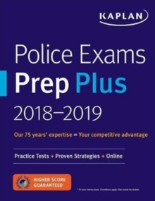 Image for Police Exams Prep 2018-2019 : 4 Practice Tests + Proven Strategies