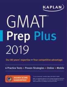 Image for GMAT Prep Plus 2019 : 6 Practice Tests + Proven Strategies + Online + Mobile