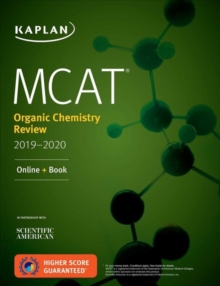 Image for MCAT Organic Chemistry Review 2019-2020 : Online + Book