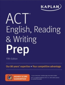 Image for ACT English, Reading & Writing Prep