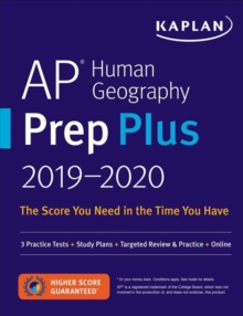 Image for AP Human Geography Prep Plus 2019-2020