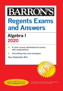 Image for Regents Exams and Answers: Algebra I 2020