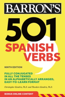 Image for 501 Spanish Verbs, Ninth Edition