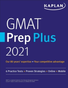Image for GMAT Prep Plus 2021: 6 Practice Tests + Proven Strategies + Online + Mobile