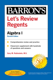 Image for Let's Review Regents: Algebra I Revised Edition