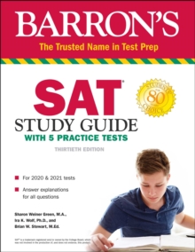 Image for SAT Study Guide With 5 Practice Tests