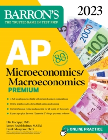 Image for AP Microeconomics/Macroeconomics Premium, 2023: 4 Practice Tests Comprehensive Review + Online Practice