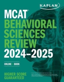 Image for MCAT Behavioral Sciences Review 2024-2025