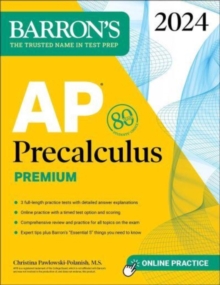 Image for AP Precalculus Premium, 2024: 3 Practice Tests + Comprehensive Review + Online Practice