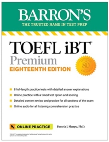 Image for TOEFL iBT Premium with 8 Online Practice Tests + Online Audio, Eighteenth Edition