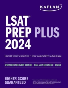 Image for LSAT Prep Plus 2024:  Strategies for Every Section + Real LSAT Questions + Online