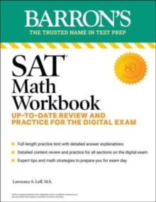 Image for SAT Math Workbook: Up-to-Date Practice for the Digital Exam