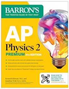 Image for AP Physics 2 Premium, Fourth Edition: Prep Book with 4 Practice Tests + Comprehensive Review + Online Practice (2025)