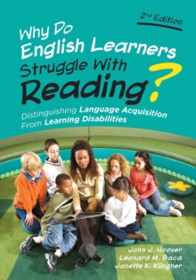 Image for Why do English learners struggle with reading?  : distinguishing language acquisition from learning disabilities