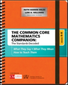 Image for The Common Core Mathematics Companion: The Standards Decoded, Grades 6-8