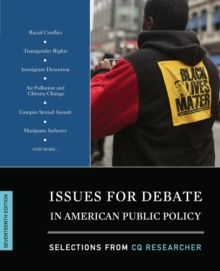 Image for Issues for debate in American public policy  : selections from CQ Researcher