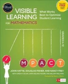 Image for Visible learning for mathematics  : what works best to optimize student learning