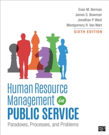Image for Human resource management in public service  : paradoxes, processes, and problems