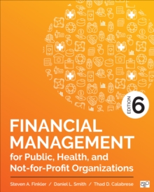 Image for Financial management for public, health, and not-for-profit organizations