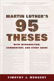 Image for Martin Luther S Ninety Five Theses