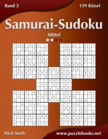 Image for Samurai-Sudoku - Mittel - Band 3 - 159 Ratsel