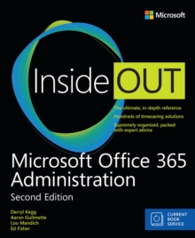 Image for Microsoft Office 365 administration inside out.